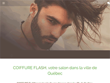 Tablet Screenshot of coiffureflash.com